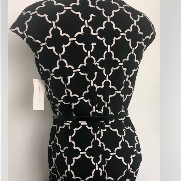 Charter Club Belted Dress Size 4 New - Picture 4 of 9